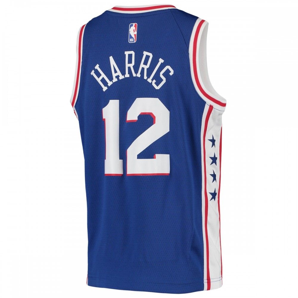 Tobias Harris Philadelphia 76ers Youth 2020/21 Swingman Jersey - Icon Edition - Royal-Pro Kit Vault | Brand New 26/27 Sports Jerseys
